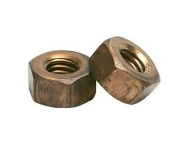 ALUMINIUM BRONZE HEAVY HEX NUTS