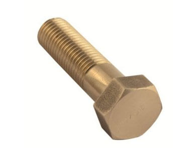CUPPRO NICKEL BRONZE HEX BOLT CUPPRO NICKEL BRONZE HEX BOLT